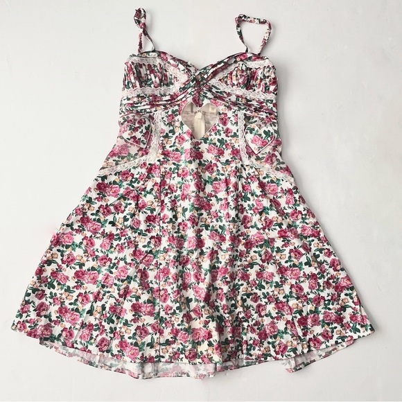 For Love and Lemons Heart Bloom Slip Dress - Picture 4 of 9